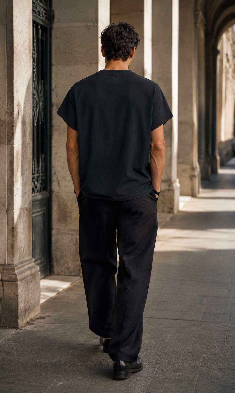 FRAME 01 — Extended Shoulder Tee